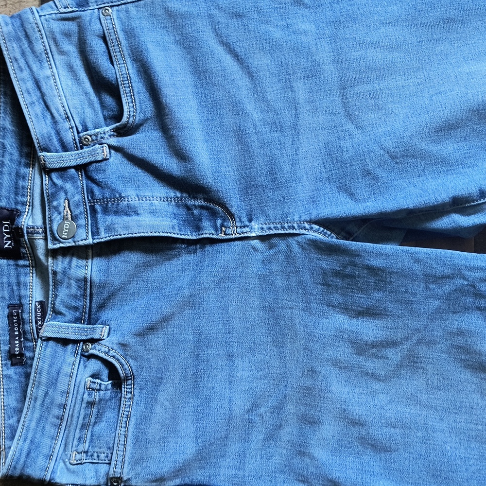 NYDJ Barbara Bootcut Light Wash Jeans Sz 10 Women - Picture 6 of 15